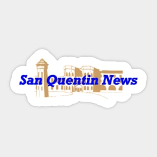 Support San Quentin News Sticker